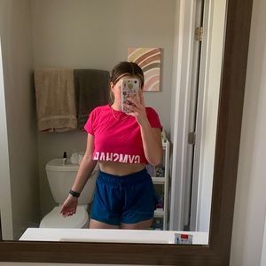 Gymshark Fraction Crop Top